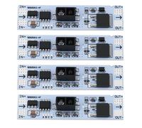 EMSea Modulo Interruttore Di Rilevamento A Infrarossi Da 4 Pezzi 5-24 V 50 X 12 X 7,9 Mm Adatto Per Luci A LED In Armadi E Guardaroba