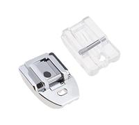 EMSea Piedino Per Macchina Da Cucire Con Cerniera Invisibile 2 Pezzi Compatibile Con Brother Compatibile Con Pezzi Di Ricambio Per Macchine Da Cucire Singer Snap-On