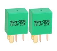 EMSea Relè Multifunzione Per Auto A 4 Pin 2 Pezzi 95224-2D000 DC 12V 20A Compatibile Con Kia Compatibile Con Hyundai
