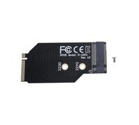 EMSea Scheda Adattatore PCIe 4.0 NVMe M.2 Da 2242 A 2280 Nera Compatibile Con Legion Go 2230/2242 NVMe A 2280 Espansione Per l'aggiornamento dell'archiviazione Della Console Di Gioco