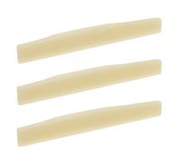 EMSea Sella per cavalletto per chitarra in osso di bufalo ecru parti di chitarre acustiche di ricambio compatibile con Martin a 6 corde di stile 73,66 x 2,73 x 10,16 mm