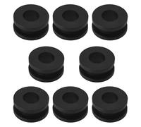 EMSea Set di 10 guarnizioni in gomma per moto, compatibili con Honda CBR 954, 929, 600, 1000, colore nero