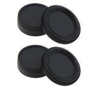 EMSea Set di 2 copriobiettivo anteriore e copriobiettivo posteriore per fotocamera compatibile con obiettivo Nikon AF AF-S DSLR F-Mount fotocamera