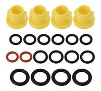 EMSea Set di 20 O-Ring compatibili con ugello per tubo flessibile Karcher Lancia K2 K4 K5 K6 K7 Guarnizione O-Ring di ricambio 2.640-729.0 Accessori per idropulitrice in gomma