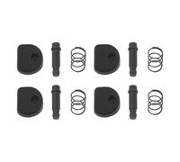 EMSea Set di 4 pulsanti autobloccanti per smerigliatrice angolare per freno a molla, compatibili con Makita 9523NB 9524NB 9525NB 9526NB