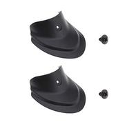 EMSea Staffa per Parafango in Gomma Anteriore E Posteriore A Forma di Coda di Pesce per Scooter Nera Compatibile con Xiaomi 1S M365 M365 PRO 1 Paio