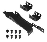 EMSea Staffa Per Slot PCI Staffa GPU Per Montaggio Su Rack Per Doppia Ventola Per Il Montaggio Di Una/due Ventole Per Case Del Computer Da 120 Mm Supporto Radiatore Computer In Metallo Nero