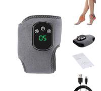 Emsence Triple Therapy Foot Massager, 3-in-1 Portable Foot Massager with Heat and Vibration, 5 Adjustable Heat Levels, 3 Modes, Cordless for Ankle, Arch, Heel Comfort at Home & Travel (1 pcs)
