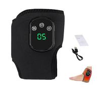 Emsence Triple Therapy Foot Massager, Emsence Foot Massage, Foots Renew Triple Method Massager, 3-Level Heat & Massage Adjustable,Smart Timer,Touch Screen, for Home/Office/Travel (Black 3 Level*1pcs)
