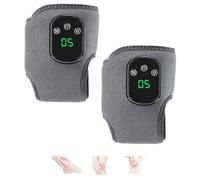 Emsense Foot Massager, Foot Renew Massager, Wireless & Portable Triple Method Massagers with 3 Vibration Mode, Heated Ankle Wrap, for Home/Office/Travel (2Pcs)