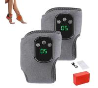 Emsense Foot Massager, Foot Renew Triple Method Massager, Triple Therapy Feet Massagers, 3-Speed Vibration & 5-Temperature Settings, for Home/Office/Travel (1 Pair)