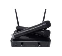 COPPIA RADIOMICROFONI CON RICEVITORE UHF (EMSP.W601IID)