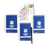 EMT Notepad - Vital Statistics Notebook, impermeabile, Medical EMT Paramedic Supplies - Set di 3 blocchi note
