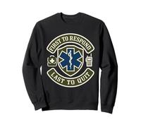 EMT Paramedic Primo soccorritore EMT Life Emergency Medical Felpa