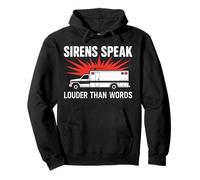 EMT Paramedic Primo soccorritore EMT Life Emergency Medical Felpa con Cappuccio