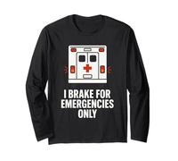 EMT Paramedic Primo soccorritore EMT Life Emergency Medical Maglia a Manica