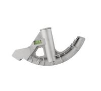 EMT, piegatubi manuale per condotti EMT da 1/2", in alluminio pressofuso con marcature in rilievo per angoli da 10-90, richiede manubrio da 3/4", argento