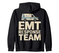 EMT Response Team Tecnico Medico di Emergenza SME Felpa con Cappuccio