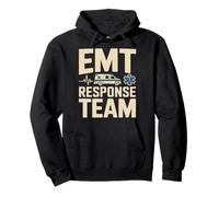 EMT Response Team Tecnico Medico di Emergenza SME Felpa con Cappuccio
