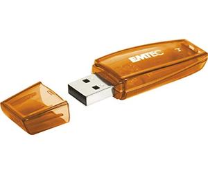 Emtec C410 Color Mix 2.0, Memoria USB 4 GB, Arancione
