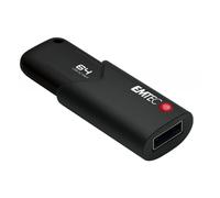 EMTEC Chiave USB B120 Click Secure 21mm Nero