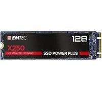Emtec Disque Dur SSD compatible X250 128Go - SATA M.2 Type 2280 128 GB