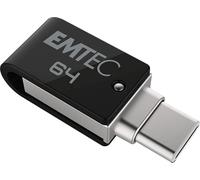 Emtec Dual 3.2/usb-c 64gb Pendrive Nero