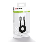 EMTEC - ECCHAT700TC2 - Emtec - Cavo Type-C to Type-C 2.0 - ECCHAT700TC2 - EMTDT700TC2 - Conf. da 1 Pz.