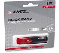 EMTEC - ECMMD16GB113 - Emtec - Memoria USB B110 USB 3.2 Click&Easy - rosso - ECMMD16GB113 - 16 GB - EMTD16GB113 - Conf. da 1 Pz. - ECMMD16GB113