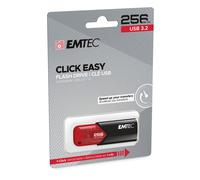 EMTEC - ECMMD256GB113 - Emtec - Memoria USB B110 USB 3.2 Click&Easy - rosso - ECMMD256GB113 - 256 GB - EMTD256GB113 - Conf. da 1 Pz. - ECMMD256GB113