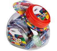 Emtec ECMMD32GC410JAR USB Flash Drive 32 GB C410 USB 2.0 Candy Jar 80 Pieces