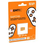 EMTEC - ECMSDM512GXCU3G - Emtec - MSD Gaming UHS-I U3 V30 A2 - Arancione - 512GB - ECMSDM512GXCU3G - EMTSDM512GXCU3 - Conf. da 1 Pz. - ECMSDM512GXCU3G
