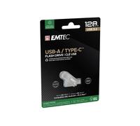 emtec - memoria dual usb3.2 to type-c - 128gb - ecmmd128gd283