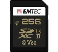 EMTEC memoria flash SDXC 256 GB UHS-II V60 300 MB/s Nero