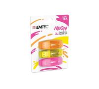 MEMORIA USB2.0 C410 16GB 3PZ NEON