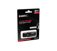 emtec - memoria usb b120 click&secure - ecmmd64gb123 - 64 gb