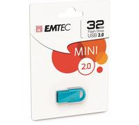 Emtec - Mini D250 32gb Usb 2.0-azzurro Emtec