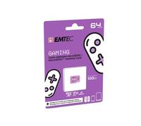 Emtec - mSD Gaming UHS-I U3 V30 A1 - Viola - 64GB - EMTSDM64GXCU3G
