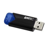 B110 Click Easy 3.2 unità flash USB 32 GB USB tipo A 3.2 Gen 2 (3.1 Gen 2) Nero, Blu, Chiavetta USB blu/Nero, 32 GB, USB tipo A, 3.2 Gen 2 (3.1 Gen 2), 20 MB/s, Lamina di scorrimento, Nero, Blu