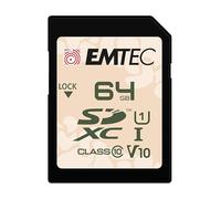 EMTEC - Scheda di memoria SD UHS-I U1 V10 Outdoor ECMSD64GXCU1OR - Resistenza all'acqua IPX7 - per fotocamera esterna, fotocamera grande pubblico e reflex - 64Gb/GB