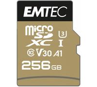 Emtec Speedin Pro MicroSDXC 256GB Classe 10 U3 V30 UHS-I + Adattatore SD