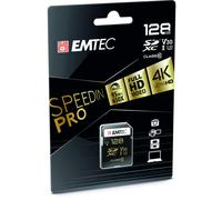 EMTEC SD Card 128GB SDXC (CLASS10) Speedin + Karte NUOVO