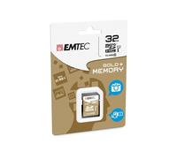 emtec - sdhc class 10 gold + - ecmsd32ghc10gp - 32gb