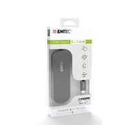 EMTEC T650C TYPE-C HUB USB 3.2 GEN 1 (3.1 GEN 1) TYPE-A NEGRO