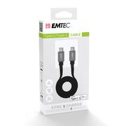 Emtec ECCHAT700TC2 - USB-A/Type-C Cable - T700 Collection - for Smarthphone and