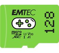 Emtec mSD 128GB UHS-I U3 V30 A1 Gaming Verde