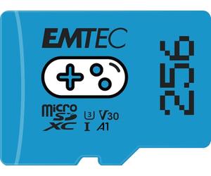 EMTEC TARJETA MICROSD 256GB SDXC CL.10 UHS1 U3 V30 A1 Gaming ECMSDM256GXCU3G