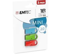 Emtec USB 2.0 D250 Mini Pack 3 16 GB