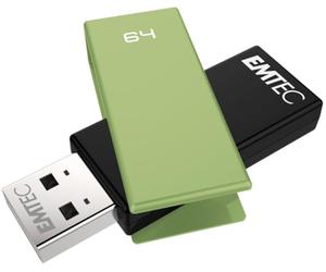 Emtec USB FlashDrive 64GB C350 Brick 2.0 - Chiavetta USB - 64GB ECMMD64GC352 Verde