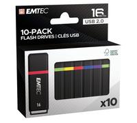 Unità flash USB 16 GB EMTEC K100 (confezione da 10 mini)